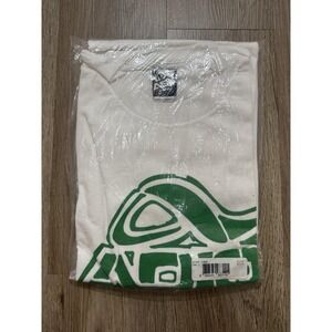 Vintage‎ Y2K Adio Skater Green Logo T Shirt Size L